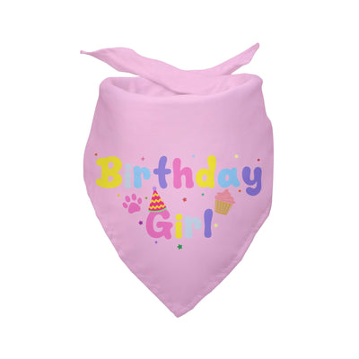 Dog Birthday Bandana Dog Birthday Girl Dog Bandana Dog Birthday Party Supplies for Small Medium Dog Pet Pink Dog Bandana for Dog Lover Pet Lover Gifts